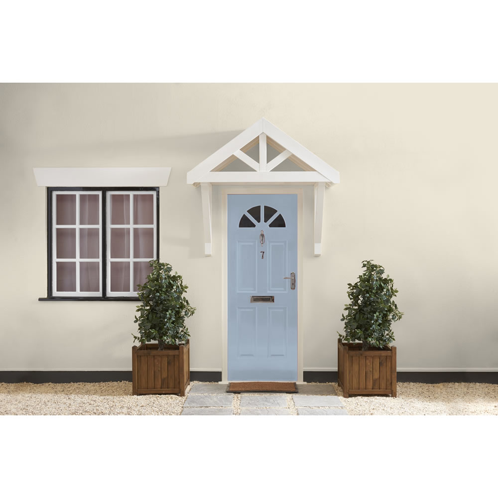 dulux magnolia exterior paint